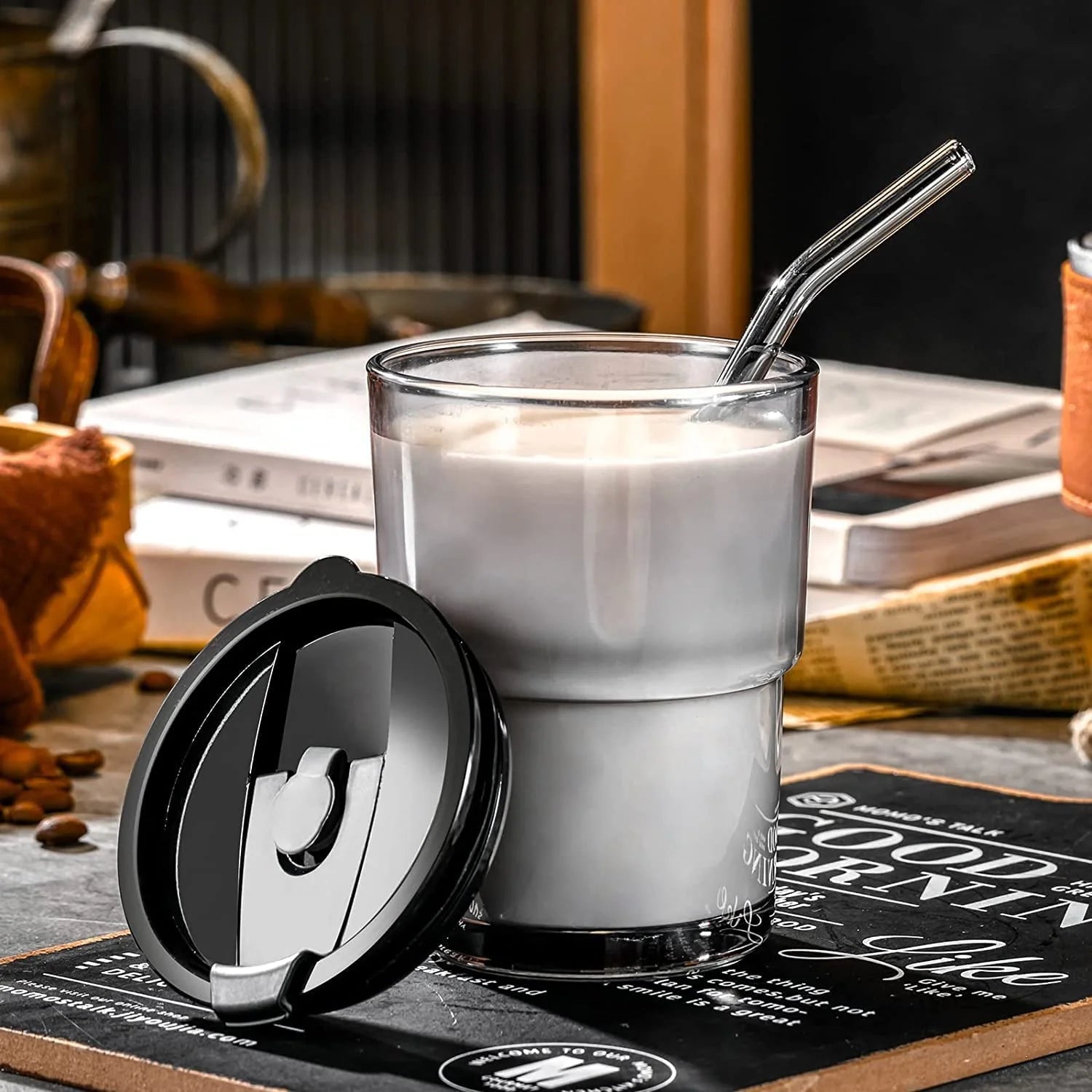 Personalized Glass Tumbler