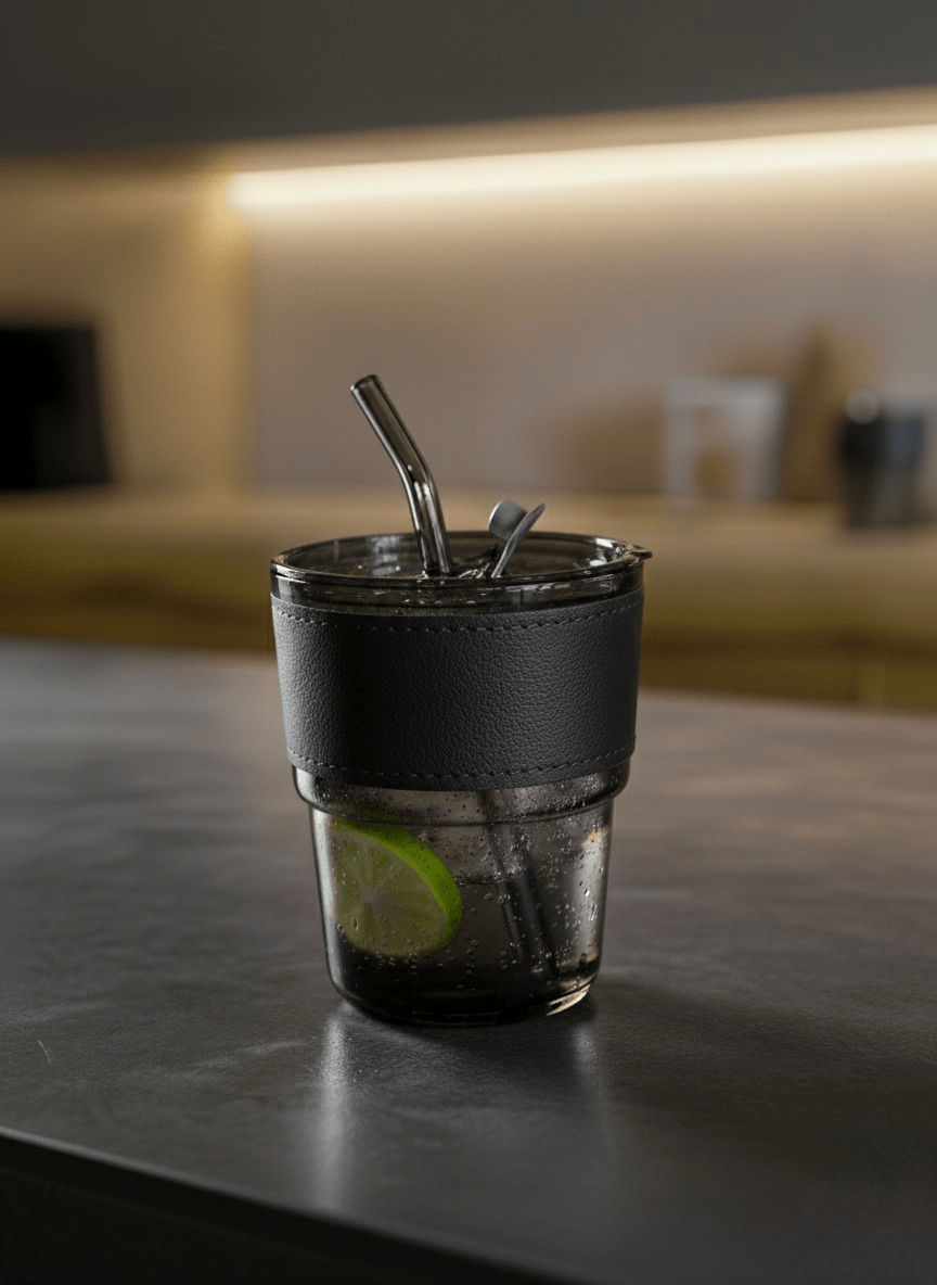 Personalized Glass Tumbler