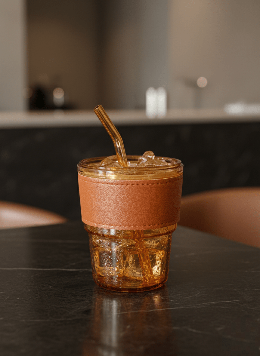 Personalized Glass Tumbler