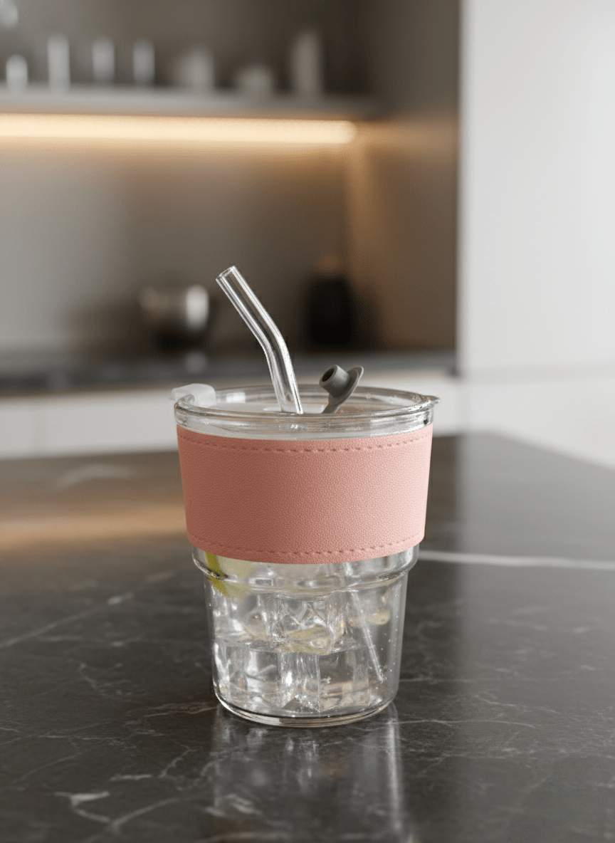 Personalized Glass Tumbler