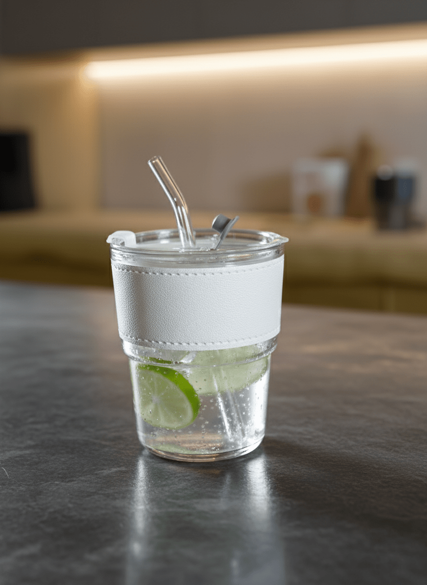 Personalized Glass Tumbler